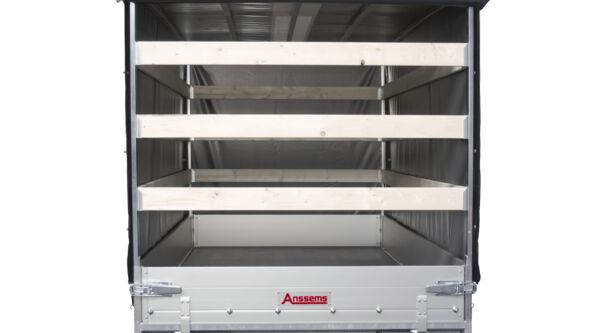 Anssems Hochlader Tandem PSX 2000.405x178 Profi Serie mit Aktionsplane 180 cm