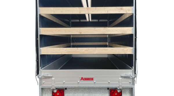 Anssems Hochlader Tandem PSX 2500.405x178 Profi Serie mit Aktionsplane 180 cm