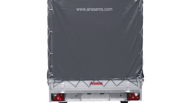 Anssems Hochlader Tandem ASX 2000.325x178 mit Rampen, Seilwinde, Stützen und Aktionsplane 180cm!