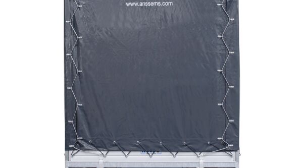 Hulco Anssems Hochlader Tandem Medax-2 3000.405x203 Komplett mit Aktionsplane 210 cm (Extra Hoch)