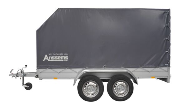 Anssems Tieflader GTT 750.251x126 mit Aktionsplane 150 cm! Ungebremst!