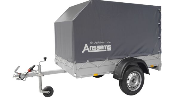 Anssems Tieflader GT 750.201x101 mit Aktionsplane 120 cm Innenhöhe